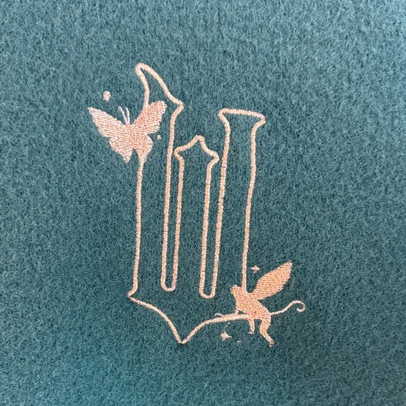 Wicked by Paul Tazewell Emerald Green Gold Button Embroidered Cardigan Small - Picture 2 of 15